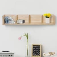 Homcom Storage Unit Natural Wood 177 x 188 mm