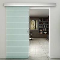 Homcom Sliding Door Transparent 80 x 205 mm