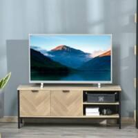 Homcom TV Unit Natural Wood Finish 400 x 460 mm