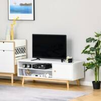 Homcom TV Stand White 395 x 445 mm