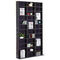 Homcom Shelving Unit Black for 1116 CDS Black