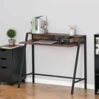 Homcom Desk Brown 450 x 850 mm