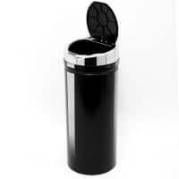 HOMCOM Automatic Sensor Bin 42 L Black Stainless Stell