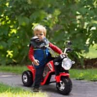 Homcom Electric Motorcycle with 3 Wheels, Red