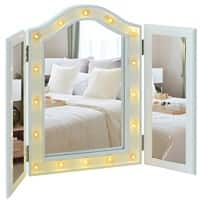 Homcom Makeup Lighted Mirror Large White