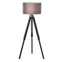 Homcom Adjustable Height Floor Lamp Black, Grey