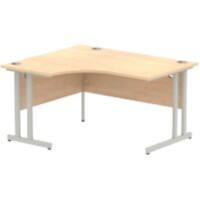 Dynamic Left-hand Desk Impulse ICDLC14MPE Brown 1400 mm (W) x 800 mm (D) x 730 mm (H)