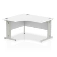 Dynamic Left-hand Desk Impulse ICDLW14WHT White 1400 mm (W) x 25 mm (D) x 730 mm (H)