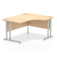 dynamic Impulse Right Hand Desk Rectangular Maple Cantilever 1,400 (W) x 1,200 (D) x 730 (H) mm MFC (Melamine Faced Chipboard)