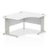 Dynamic Right-hand Desk Impulse ICDRW14WHT White 1400 mm (W) x 25 mm (D) x 730 mm (H)