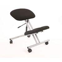 Dynamic Kneeling Chair Kneeler OP000072 Fabric Black Permanent Contact