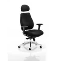 Dynamic Ergonomic Chair Chiro PO000002 Fabric Black Synchro Tilt