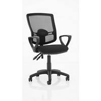 Dynamic Office Chair Eclipse KC0304 Fabric Black Permanent Contact