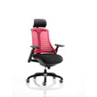 dynamic Flex Office Chair Synchro Tilt Height-Adjustable Armrest Black 110 kg KC0105 690 x 680 x 945 mm