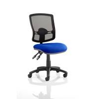 Dynamic Office Chair Eclipse KC0306 Fabric Blue Permanent Contact