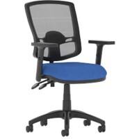dynamic Eclipse Office Chair Permanent Contact Height-Adjustable Armrest Blue 120 kg KC0307 600 x 600 x 970 mm