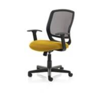 dynamic Mave Office Chair Basic Tilt Fixed Armrest Senna Yellow 125 kg KCUP1268 640 x 530 x 895 mm