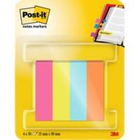 Post-it Page Markers 670-4-POP Blue, Green, Orange, Pink 1.5 x 5 (W x H) cm