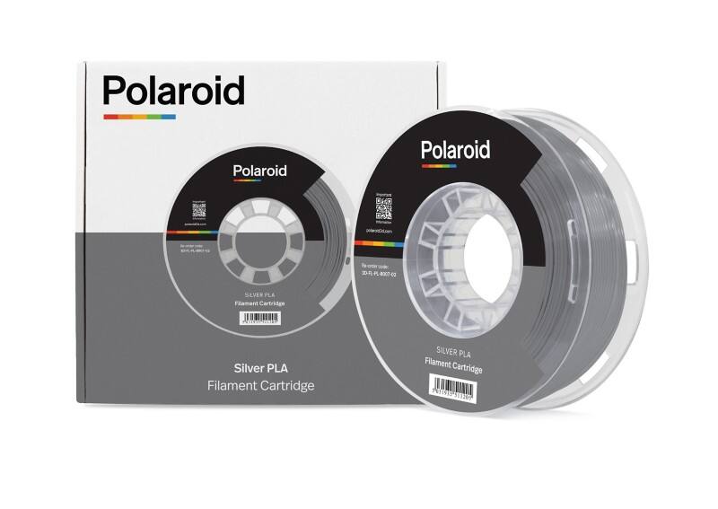 Polaroid 3D Filaments PL-8007 PLA Plastic 200 mm Silver Rods