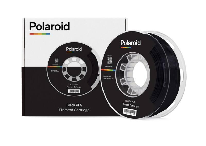 Polaroid 3D Filaments PL-8008 PLA Plastic 200 mm Black Rods