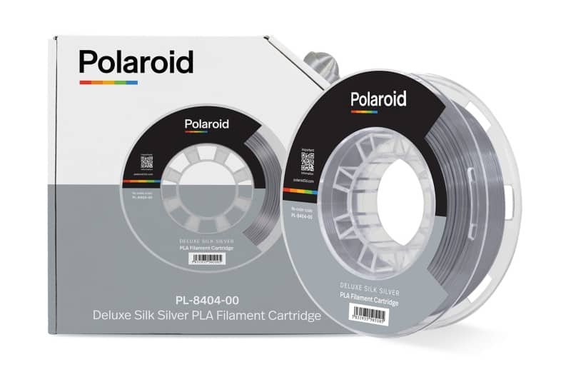 Polaroid 3D Filaments PL-8404 PLA Plastic 155 mm Silver Rods