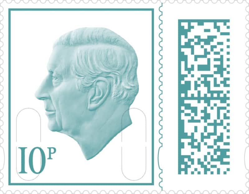 Royal Mail Postage Stamps 10P UK Self Adhesive Pack of 25