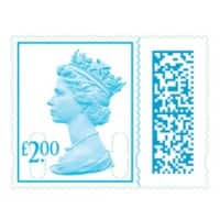 Royal Mail Postage Stamps £2.00 UK Self Adhesive Pack of 25