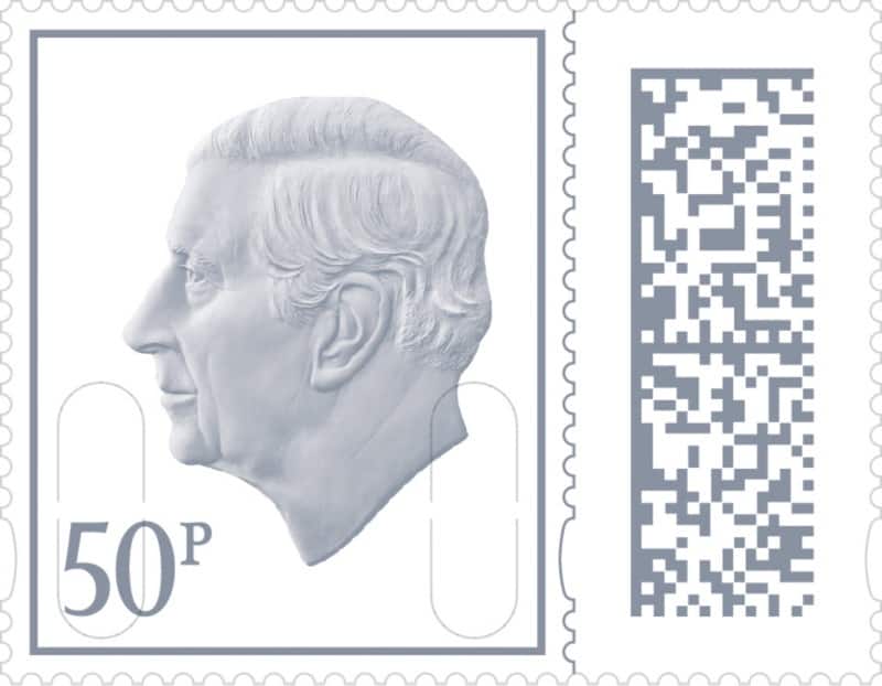 Royal Mail Postage Stamps 50P UK Self Adhesive Pack of 25