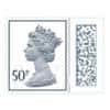 Royal Mail Postage Stamps 50P UK Self Adhesive Pack of 25