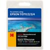 Kodak Ink Cartridge Compatible with Epson C13T07154012 T0715 Black, Cyan, Magenta, Yellow Pack of 4