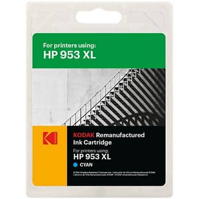 Kodak Ink Cartridge Compatible with HP 953XL F6U16AE Cyan