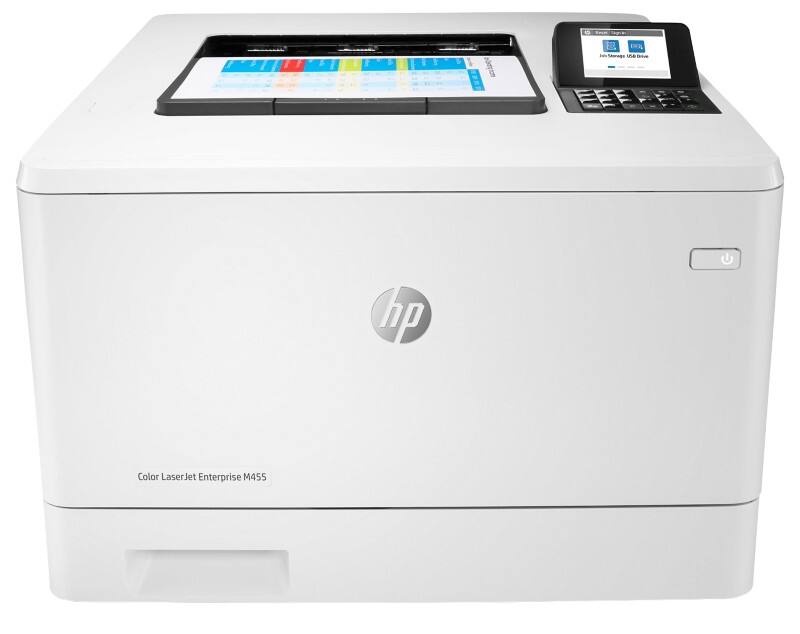 HP Enterprise M455dn Colour Laser Printer White