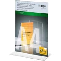 Sigel Display TA220 A4 clear acrylic 210 x 300