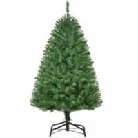 Homcom Artificial Christmas Tree Green 74 x 120 cm