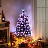 Homcom Artificial Christmas Tree Green 63 x 120 cm