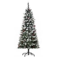 Homcom Artificial Christmas Tree Green 53 x 150 cm