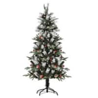 Homcom Artificial Christmas Tree Green 75 x 150 cm