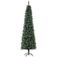 Homcom Artificial Christmas Tree Green 53.3 x 195 cm