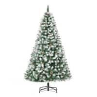 Homcom Artificial Christmas Tree Green 103 x 190 cm