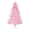 Homcom Artificial Christmas Tree Pink 90 x 180 cm