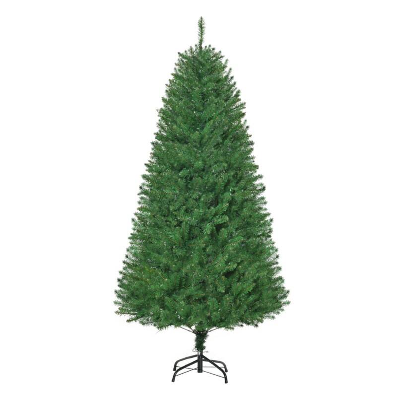 Homcom Artificial Christmas Tree Green 94 x 180 cm