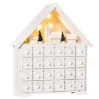 Homcom Advent Calendar Christmas House