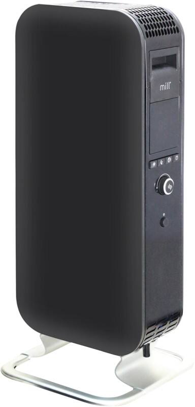 Mill Oil Filled Radiator 99607 1000W 35 x 20 x 71 cm Balck