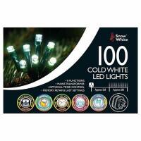 SNOW WHITE Christmas Lights 511168C White 100 x140 x80 mm (WxDxH)
