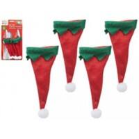 ELVES BEHAVIN' BADLY Christmas Decoration R168283 Red & Green 150 x150 x100 mm (WxDxH)