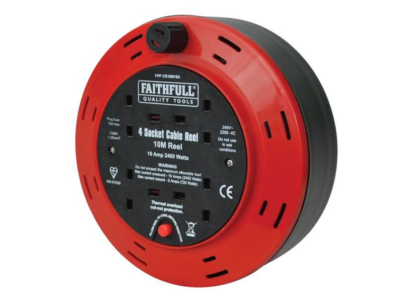 FAITHFULL Cable Reel FPPCR10M10A