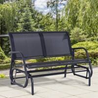 OutSunny Swing Chair Black