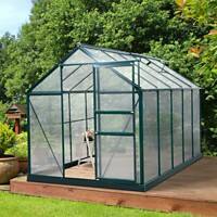 OutSunny Greenhouse 19 x 31.2 x 20.1 cm Aluminium Alloy, Polycarbonate Dark Green
