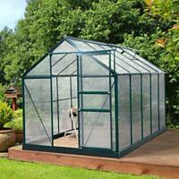 OutSunny Greenhouse 19 x 31.2 x 20.1 cm Aluminium Alloy, Polycarbonate Dark Green