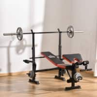 HOMCOM Weight Bench 24000 g Black